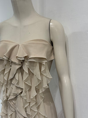 2000s Plein Sud ruffle mini dress