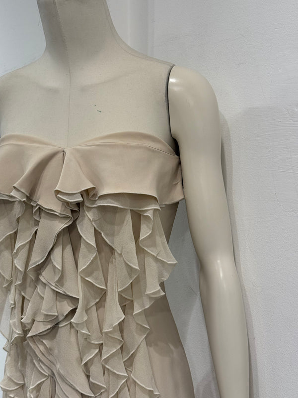 2000s Plein Sud ruffle mini dress