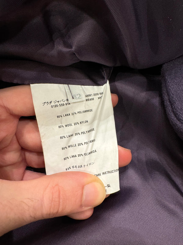 2008 Miu Miu double breasted wool coat
