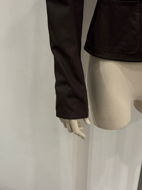 2000s Yves Saint Laurent by Tom Ford Tailored corseted jacket