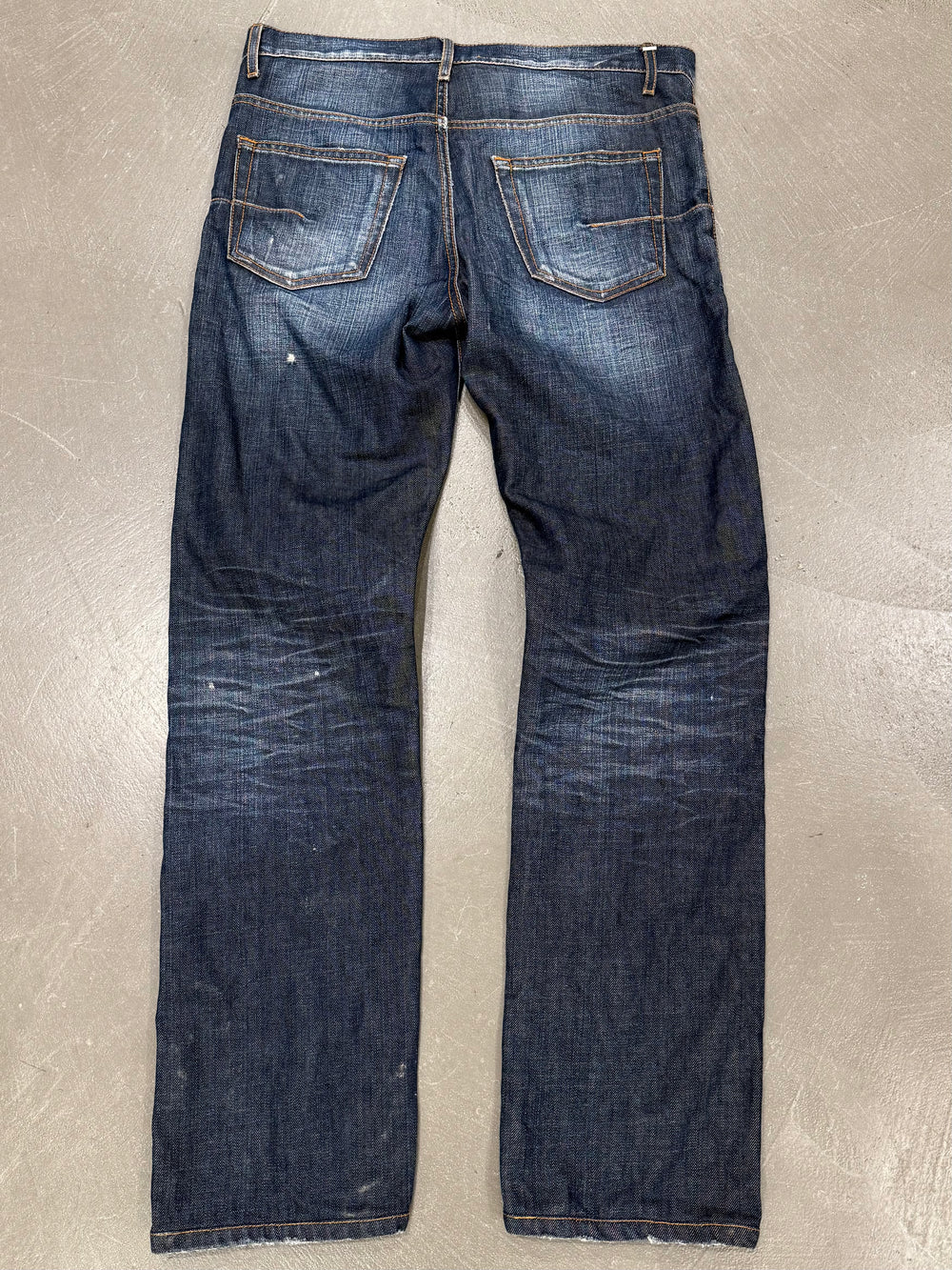 2000s Dior faded jeans