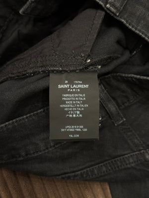 2018 Saint Laurent “D02” black jeans