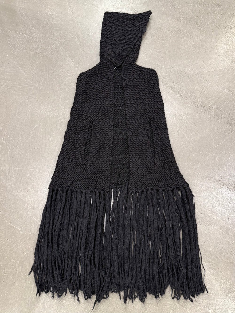 A/W2005 Dior by Hedi Slimane runway mohair cape