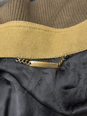 A/W2003 Dolce & Gabbana runway bomber jacket with multi pocket construction