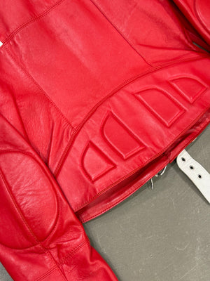 S/S2001 Dolce & Gabbana biker leather jacket