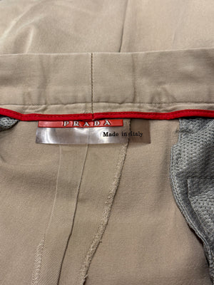 2000s Prada zip pants