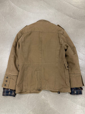 A/W2004 Dsquared2 multi pocket double layer cotton jacket