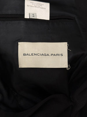 2000s Balenciaga by Nicolas Ghesquiere military officer jacket
