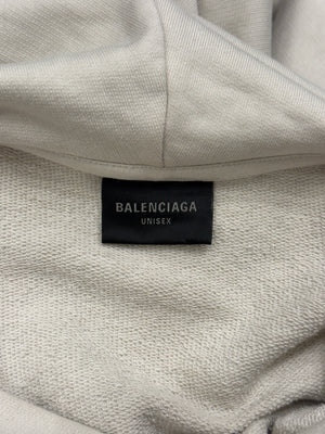 2022 Balenciaga "Be Different" oversized hoodie