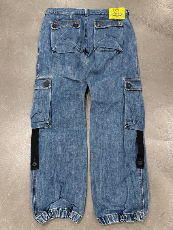 2000s Dolce & Gabbana denim cargo jeans