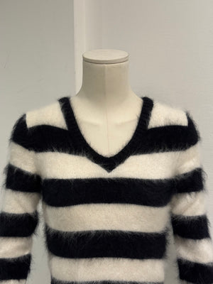 2000s Dolce & Gabbana cachemire stripe sweater