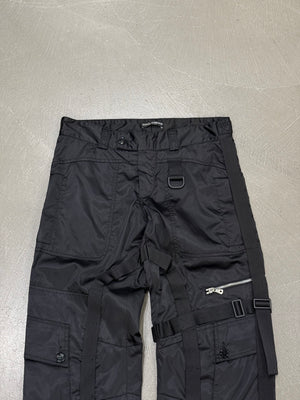 2003 Dolce & Gabbana multi zip bondage cargo pants