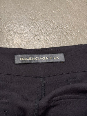 2000s Balenciaga tailored silk pants