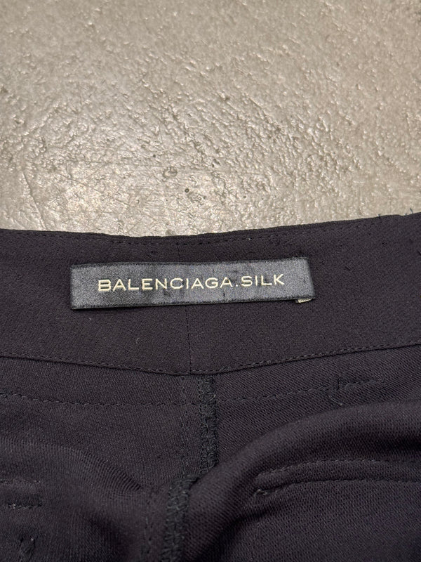 2000s Balenciaga tailored silk pants