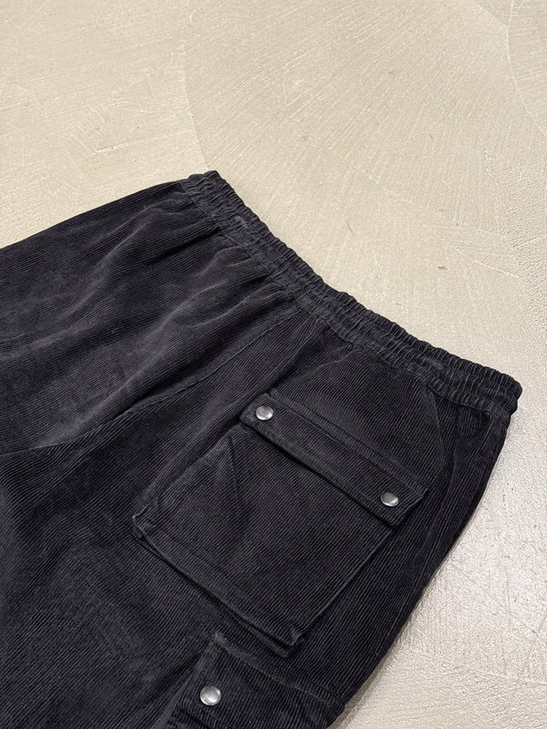 Maharishi corduroy cargo pants with strap detailing