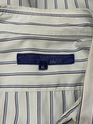 2000s Junya Watanabe cargo-pocket striped shirt