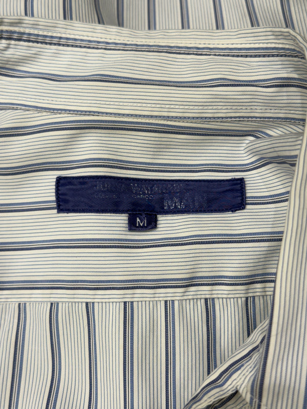 2000s Junya Watanabe cargo-pocket striped shirt
