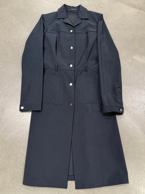 1990s Prada nylon long coat
