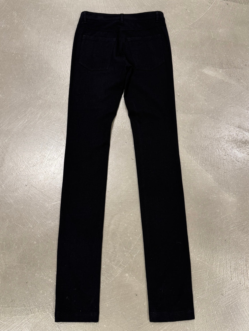 2000s Ann Demeulemeester extra long tailored stretch pants