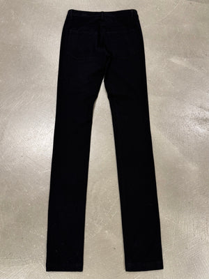 2000s Ann Demeulemeester extra long tailored stretch pants