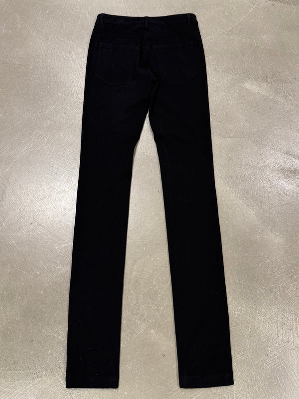 2000s Ann Demeulemeester extra long tailored stretch pants