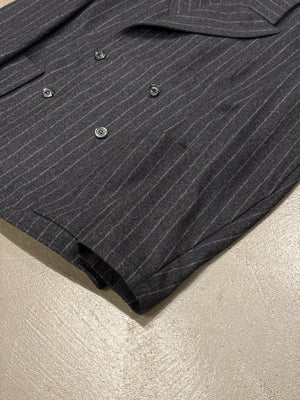 A/W2020 Maison Margiela pinstripe wool double breasted jacket