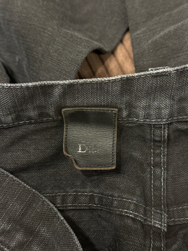 2000s Dior dark wash denim jeans