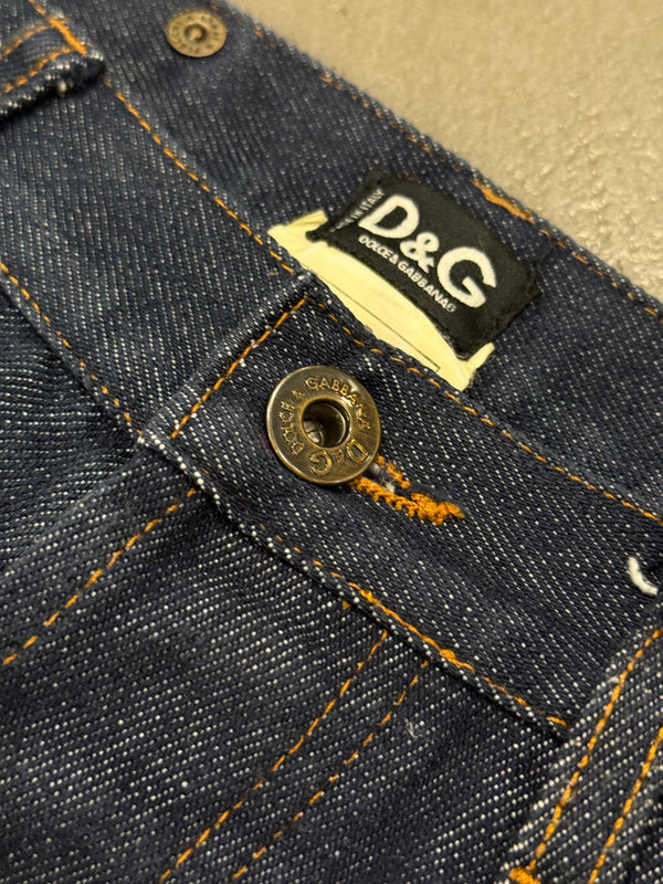 2000s Dolce & Gabbana hybrid corduroy jeans