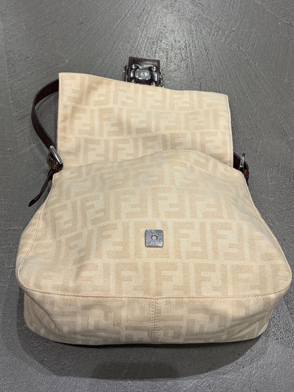 2000 Fendi monogram zucca mama baguette bag