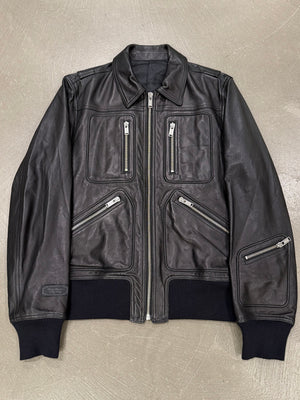 S/S2020 Undercover Cindy Sherman leather jacket