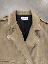 Load image into Gallery viewer, 2010s Saint Laurent Paris sample long cotton trench
