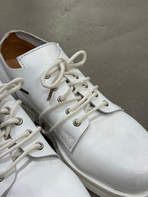 1990s Dirk Bikkembergs lace heel derby