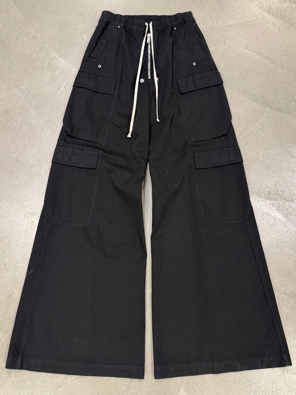 2021 Rick Owens DRKSHDW double cargo jumbo belas pants