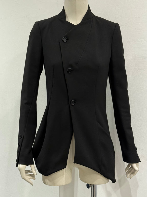 2009 Balenciaga by Ghesquiere asymmetrical jacket
