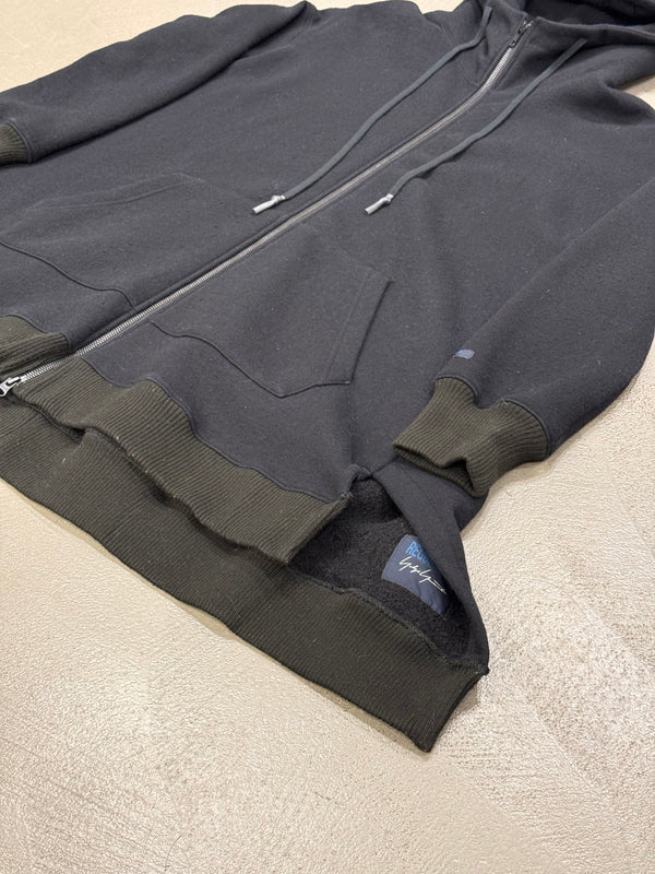 2020s Yohji Yamamoto zip-up long hoodie