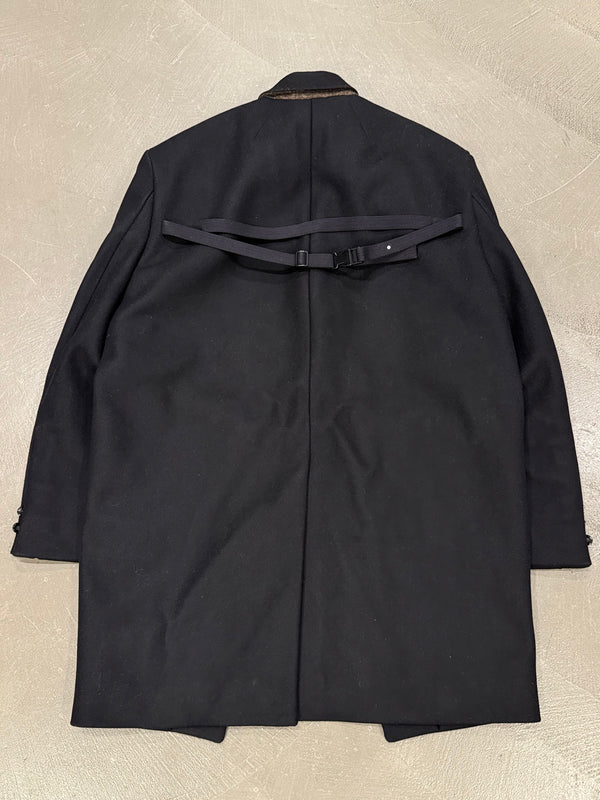 A/W2022 Rick Owens “Strobe” heavy wool jumbo ratlin coat - new with tags