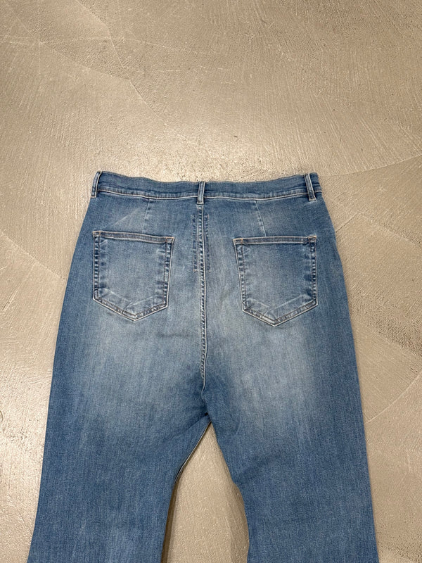 Rick Owens Bolan flare denim jeans