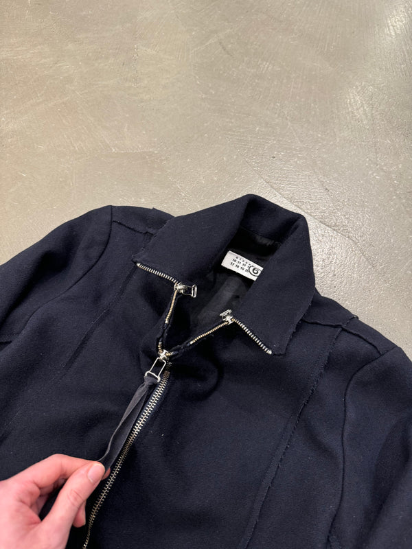 2006 Maison Margiela MM6 multi-zipper jacket