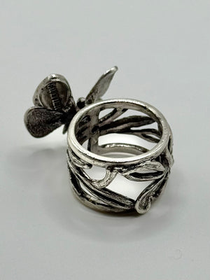 2000s Jean Paul Gaultier vintage butterfly ring