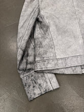 Load image into Gallery viewer, 2002 Ann Demeulemeester runway cracked leather napoleon military jacket
