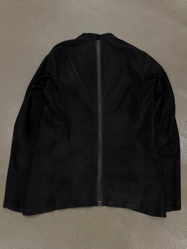 Isaac Sellam metal spine lambskin leather jacket