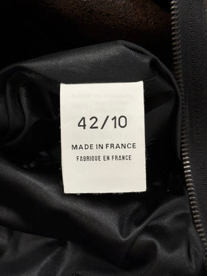 2000s Plein Sud distressed leather jacket