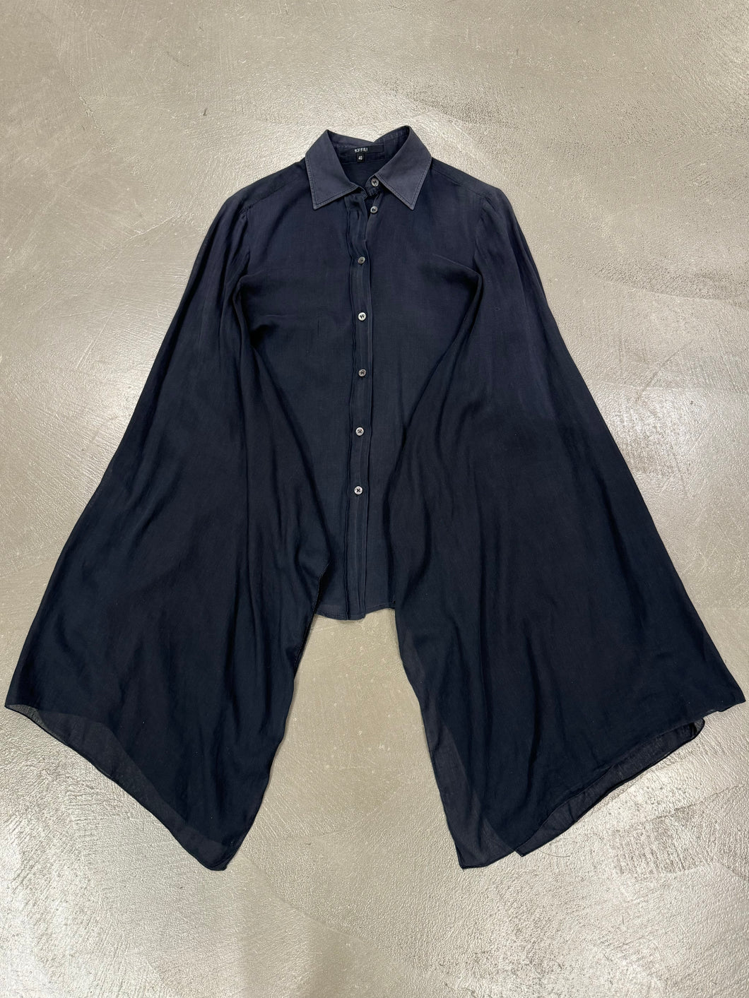 S/S 2004 Gucci by Tom Ford bat wing shirt