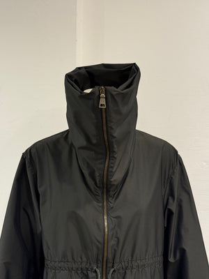 Prada oversized collar light jacket