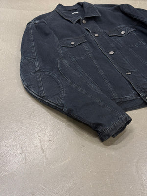 A/W2019 Balenciaga by Demna padded biker denim jacket