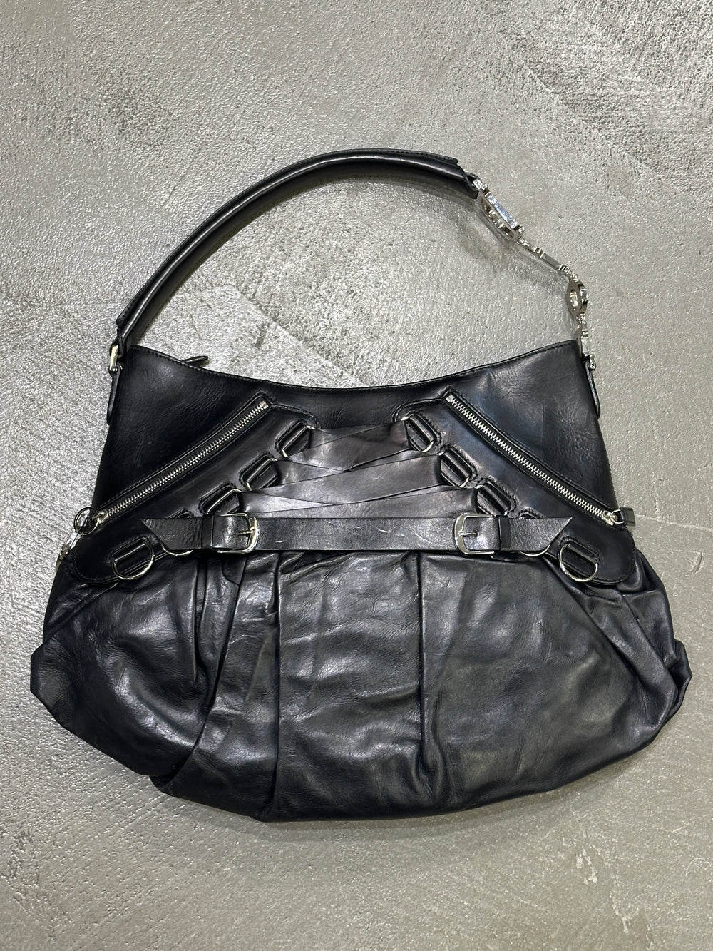 2005 Dior by John Galliano Ballet Corset Plain Bag