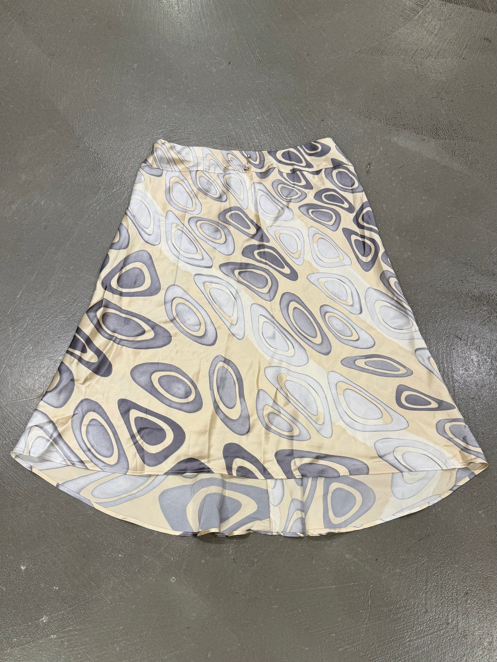 2001 Roberto Cavalli silk skirt