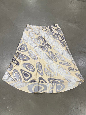 2001 Roberto Cavalli silk skirt
