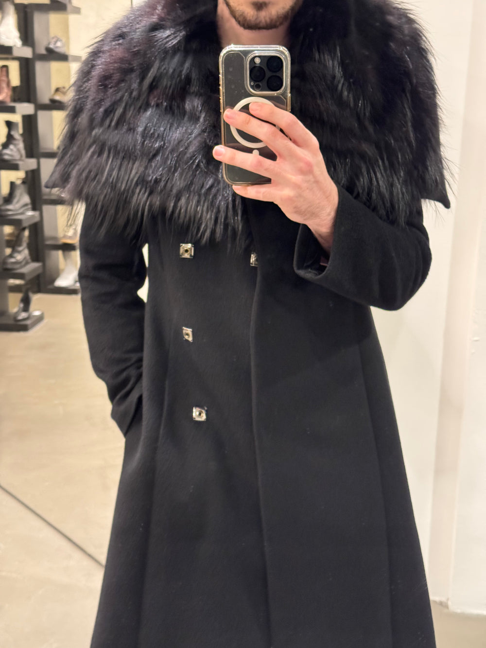 2000s Roberto Cavalli real fur coat