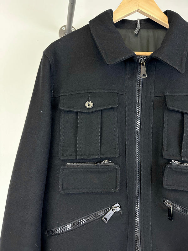 AW06 Dior by Hedi Slimane military bomber jacket